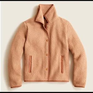 NWT J. Crew Teddy Bear Sherpa Fleece